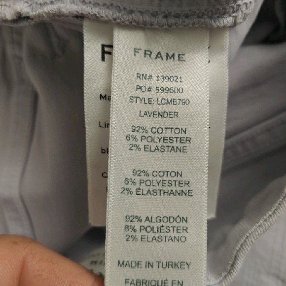 Frame Denim Lilac Boot Cut Jeans - Picture 7 of 12